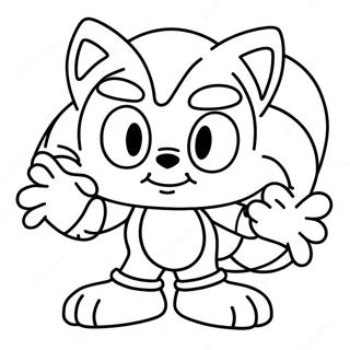 Big The Cat Sonic Coloring Page 43532-34906