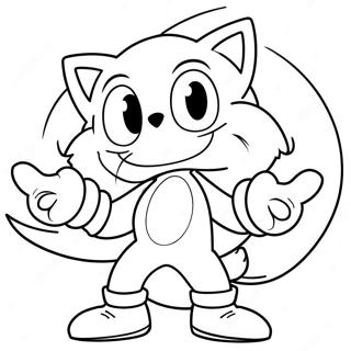 Big The Cat Sonic Coloring Page 43532-34907