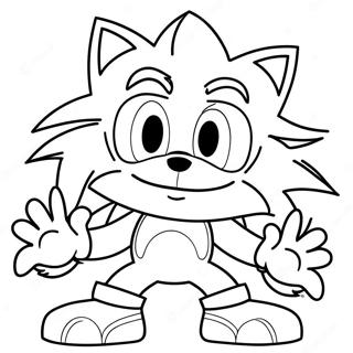 Big The Cat Sonic Coloring Page 43532-34908