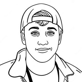 Jake Paul Coloring Page 43542-34928