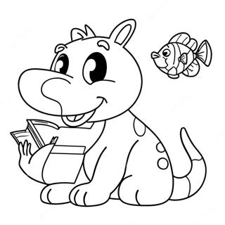 Fun Animal Coloring Pages 43613-34989