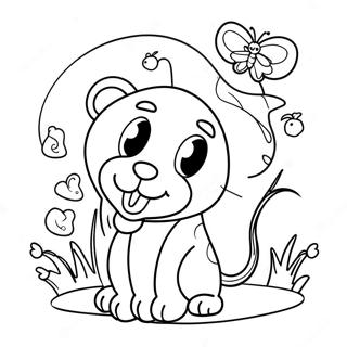 Fun Animal Coloring Pages 43613-34992