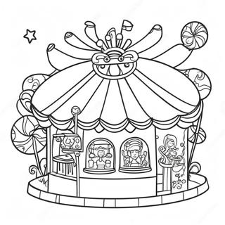 Carnival Coloring Pages