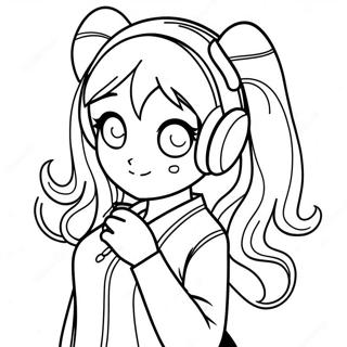 Miku Coloring Page 4371-3662