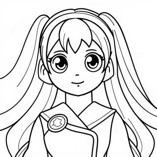 Miku Coloring Page 4371-3663