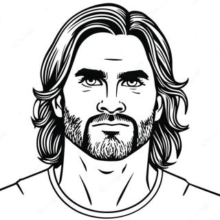 Seth Rollins Wwe Coloring Page 43782-43056