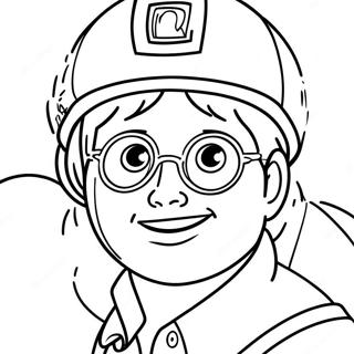 Adventurous Alex Coloring Page 43793-35119