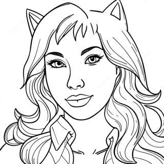 Roxanne Wolf Coloring Page 43802-35123