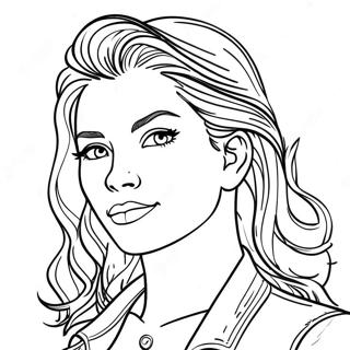 Roxanne Wolf Coloring Page 43802-35124