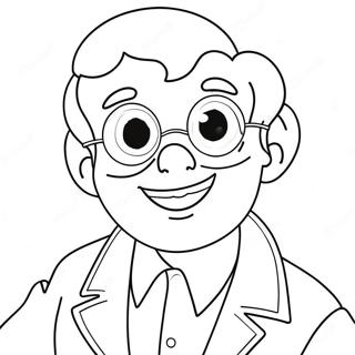 Percy With A Bright Smile Coloring Page 43813-35135