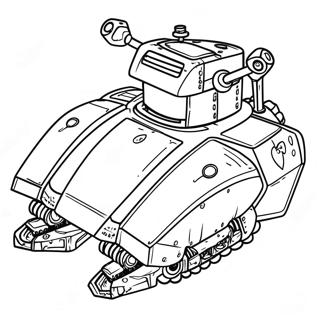 Fierce Battlebots Coloring Page 43833-35152