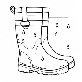 Rain Boots Coloring Page 43842-35155