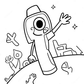 Gumby Coloring Pages