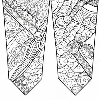 Ties Coloring Page 43862-35170