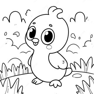 Peep And The Big Wide World Coloring Page 43872-35178