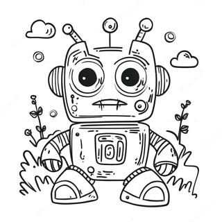 The Wild Robot Coloring Page 43912-35212