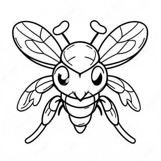 Angry Hornet Coloring Page 43933-35228