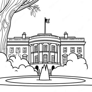 White House Coloring Pages