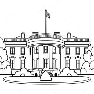 White House Coloring Page 43942-35246