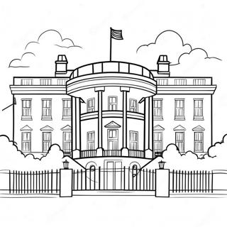 White House Coloring Pages