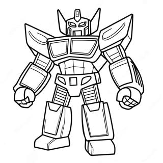 Megazord Coloring Page 43962-35254