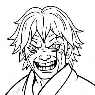 Shigaraki Coloring Pages