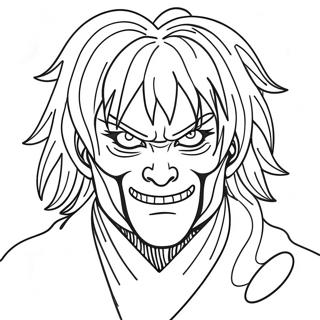 Shigaraki Villain Coloring Page 43972-35264