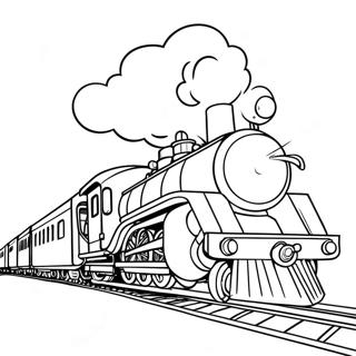 Mighty Express Coloring Page 43982-35266