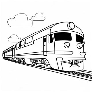 Mighty Express Train Adventure Coloring Page 43983-35270