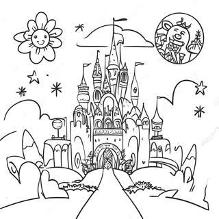 It S A Small World Coloring Page 44002-35287