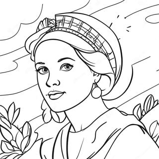 Women's History Coloring Pages