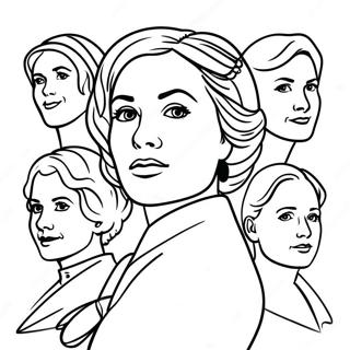 Women S History Coloring Page 4401-3688