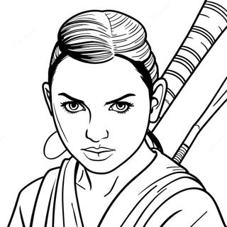 Rey Coloring Page 44022-35300