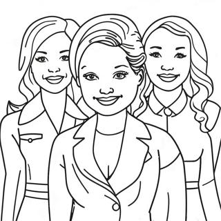 Empowering Women Leaders Coloring Page 4402-3696