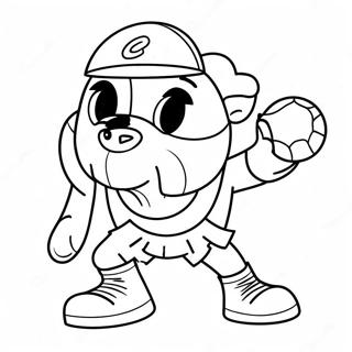 Cleveland Cavaliers Mascot Coloring Page 44033-35314