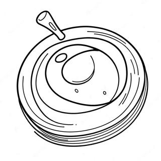 Colorful Yoyo In Motion Coloring Page 44063-35338