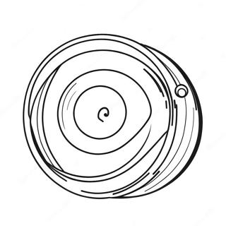 Colorful Yoyo In Motion Coloring Page 44063-35340