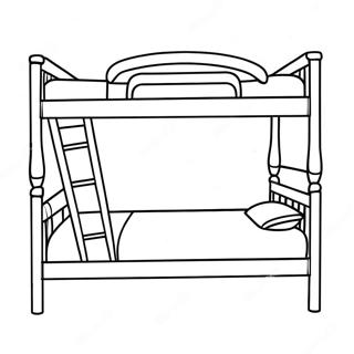 Bunk Bed Coloring Pages