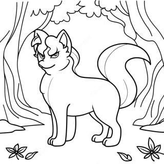 Ninetales Coloring Pages