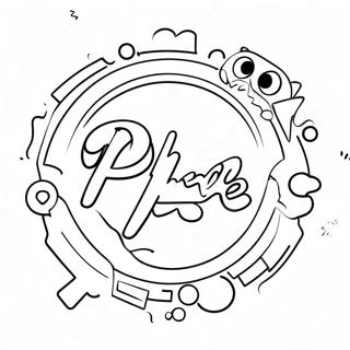 Project Playtime Logo Coloring Page 44102-35362