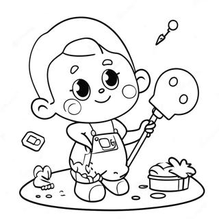 Colorful Project Playtime Characters Coloring Page 44103-35368