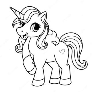 Rainbocorn Coloring Pages