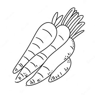 Carrot Coloring Pages