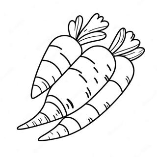 Carrot Coloring Page 4411-3692