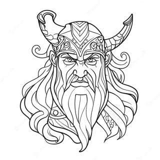 Norse Mythology Coloring Page 44122-35374