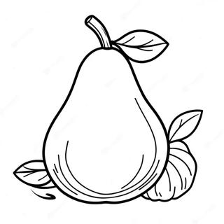 Pear Coloring Page 44132-35387