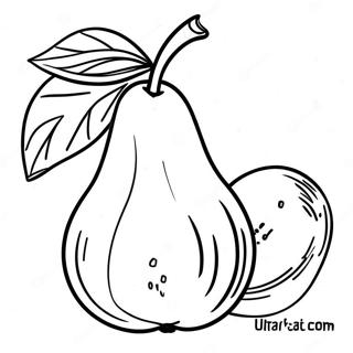 Pear Coloring Page 44132-35388