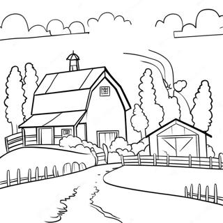 Farms Coloring Pages