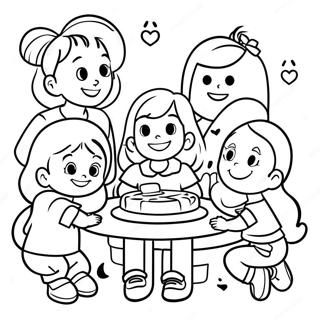 Baby Sitters Club Coloring Page 44152-35404