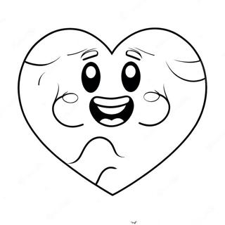 Heart Emoji Coloring Page 44202-35442